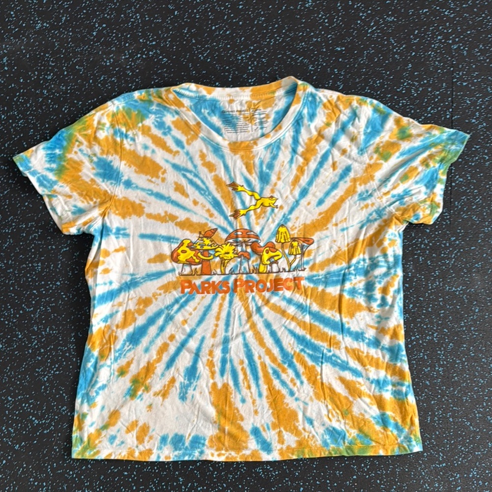 Parks Project Blue and Orange Short Sleeve Tee